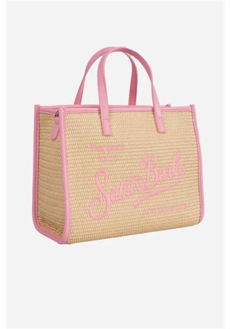 Borsa Media in paglia SAINT BARTH | VVID001 VIVIAN MID STRAW00415L 1121 EMB